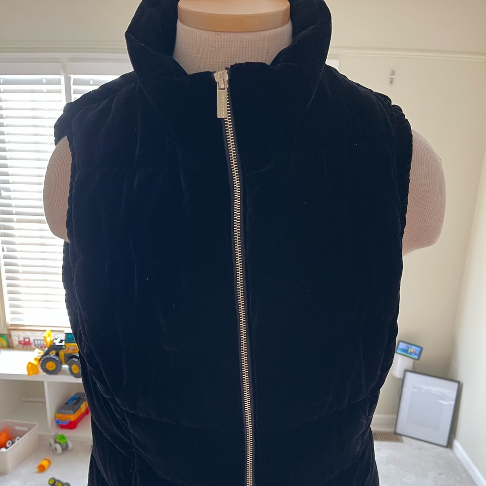 Calvin Klein velour vest